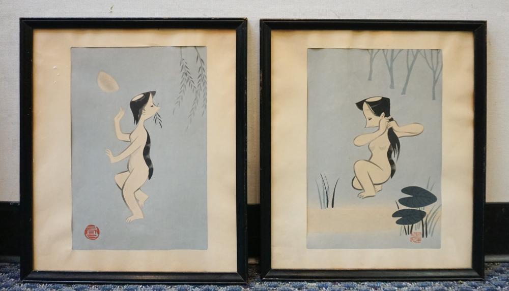 CONTEMPORARY JAPANESE, FEMALE NUDES,