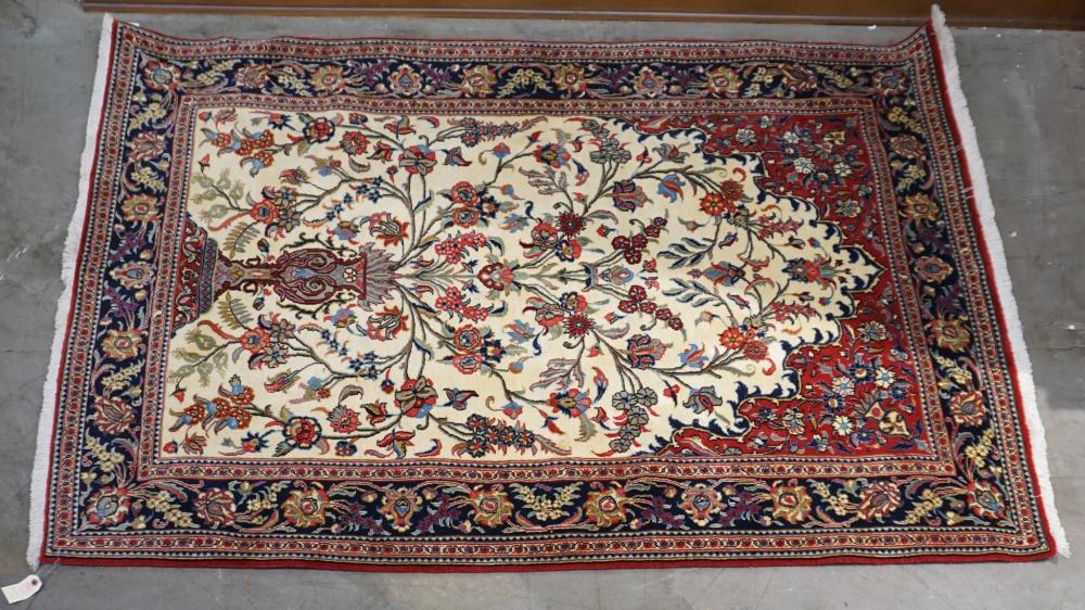 TABRIZ RUG 6 FT 8 IN. X 4 FT 8