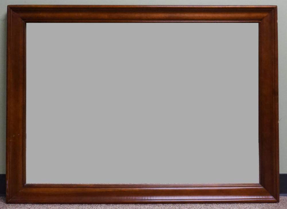 CONTEMPORARY CHERRY FRAME MIRROR,