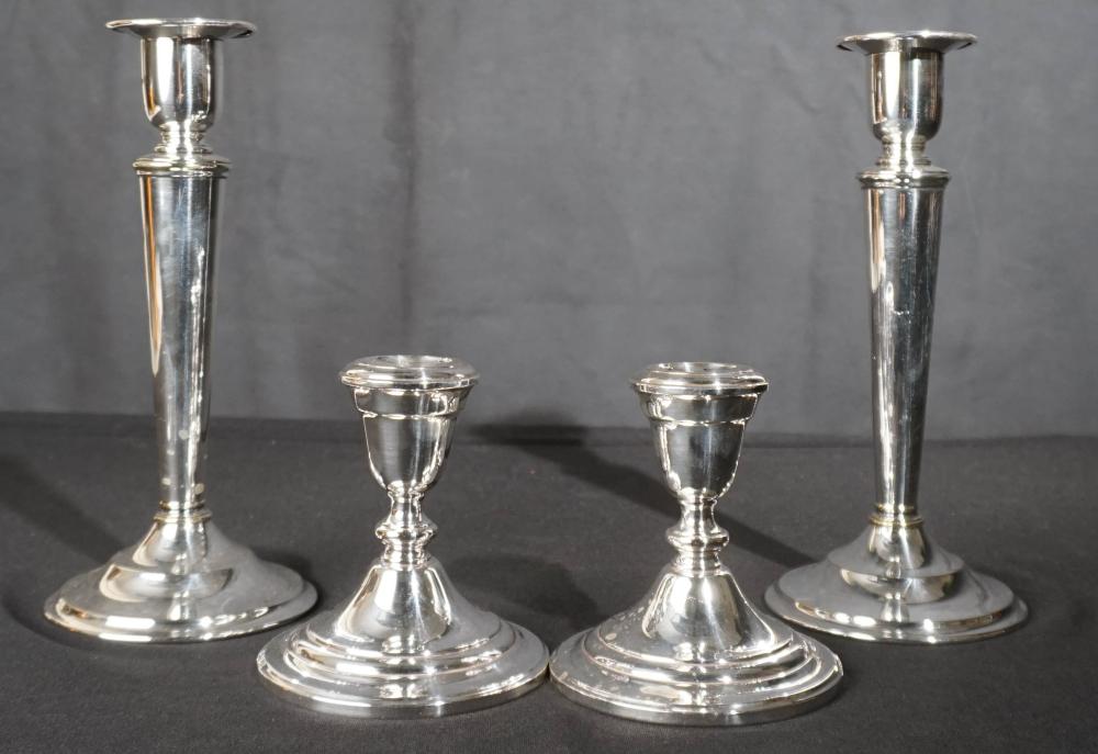 TWO PAIRS OF GORHAM SILVER PLATE
