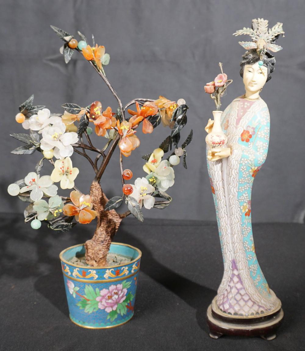 CHINESE CLOISONN ENAMEL GUANYIN 2e709b