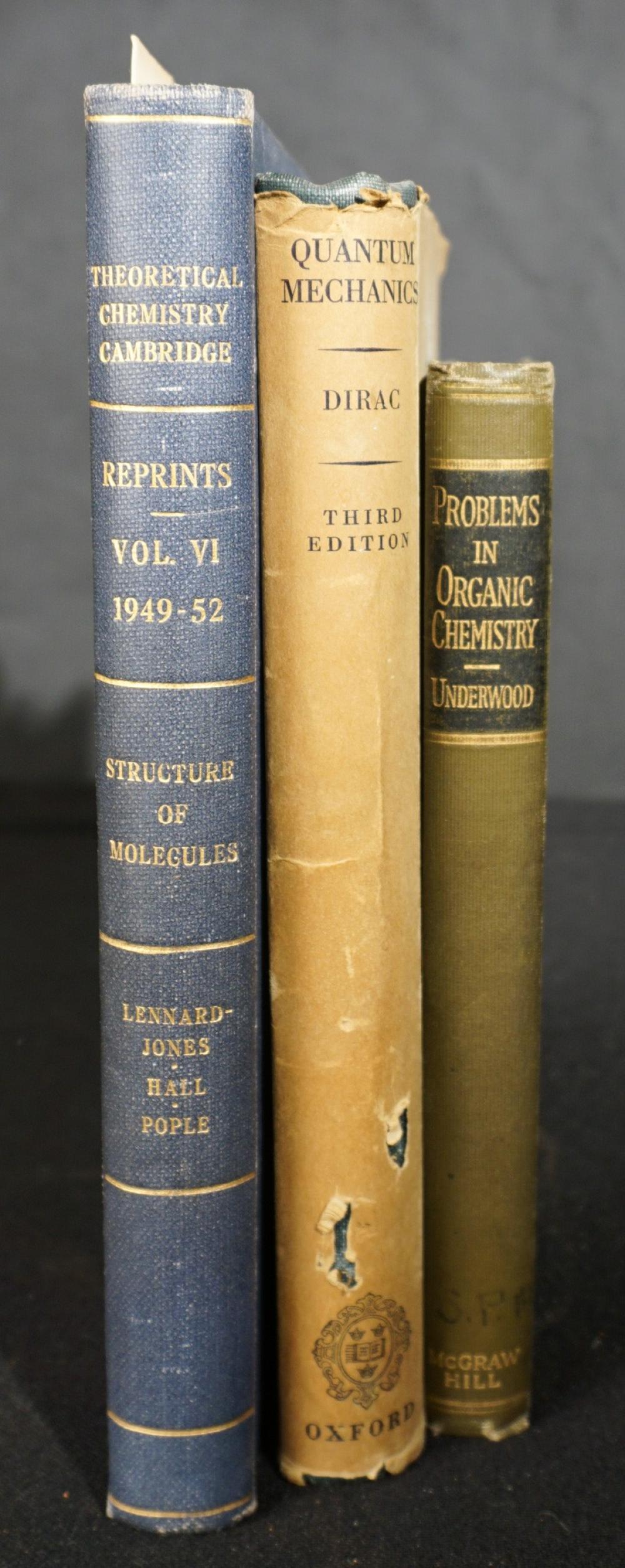 THREE ACADEMIC VOLUMES RELATED 2e70a9