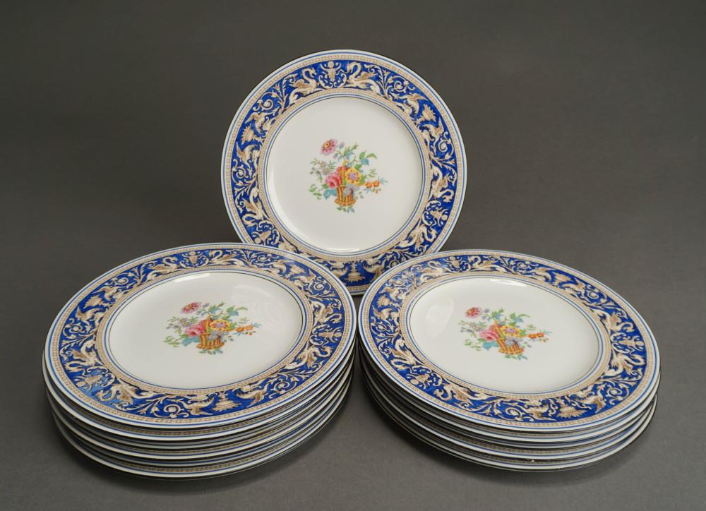 SET OF TWELVE WEDGWOOD ‘FLORENTINE-TYPE