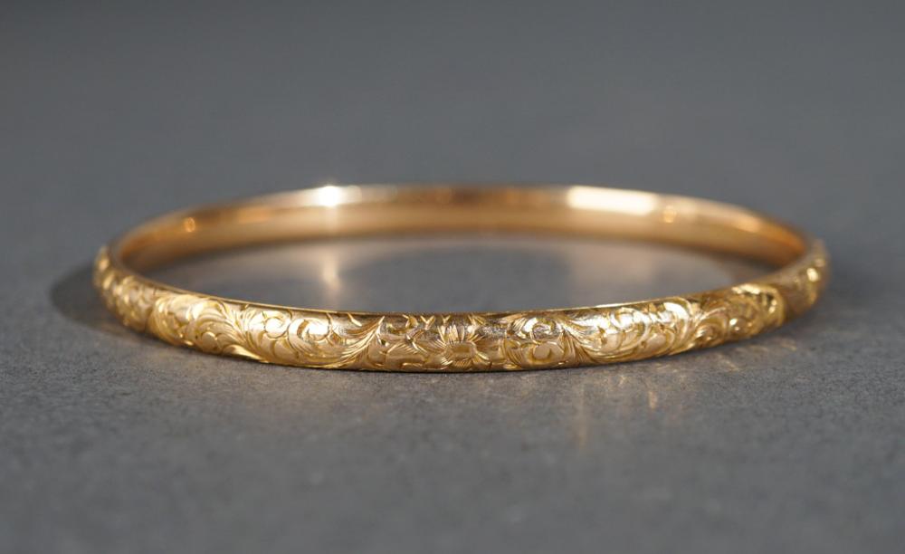 14-KARAT YELLOW-GOLD ‘REPOUSSE’