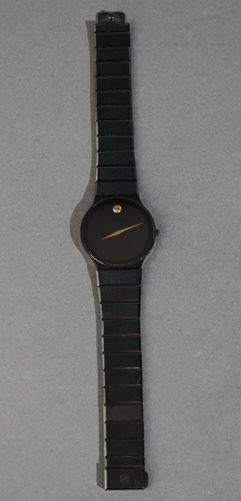 MOVADO MUSEUM QUARTZ WRISTWATCH