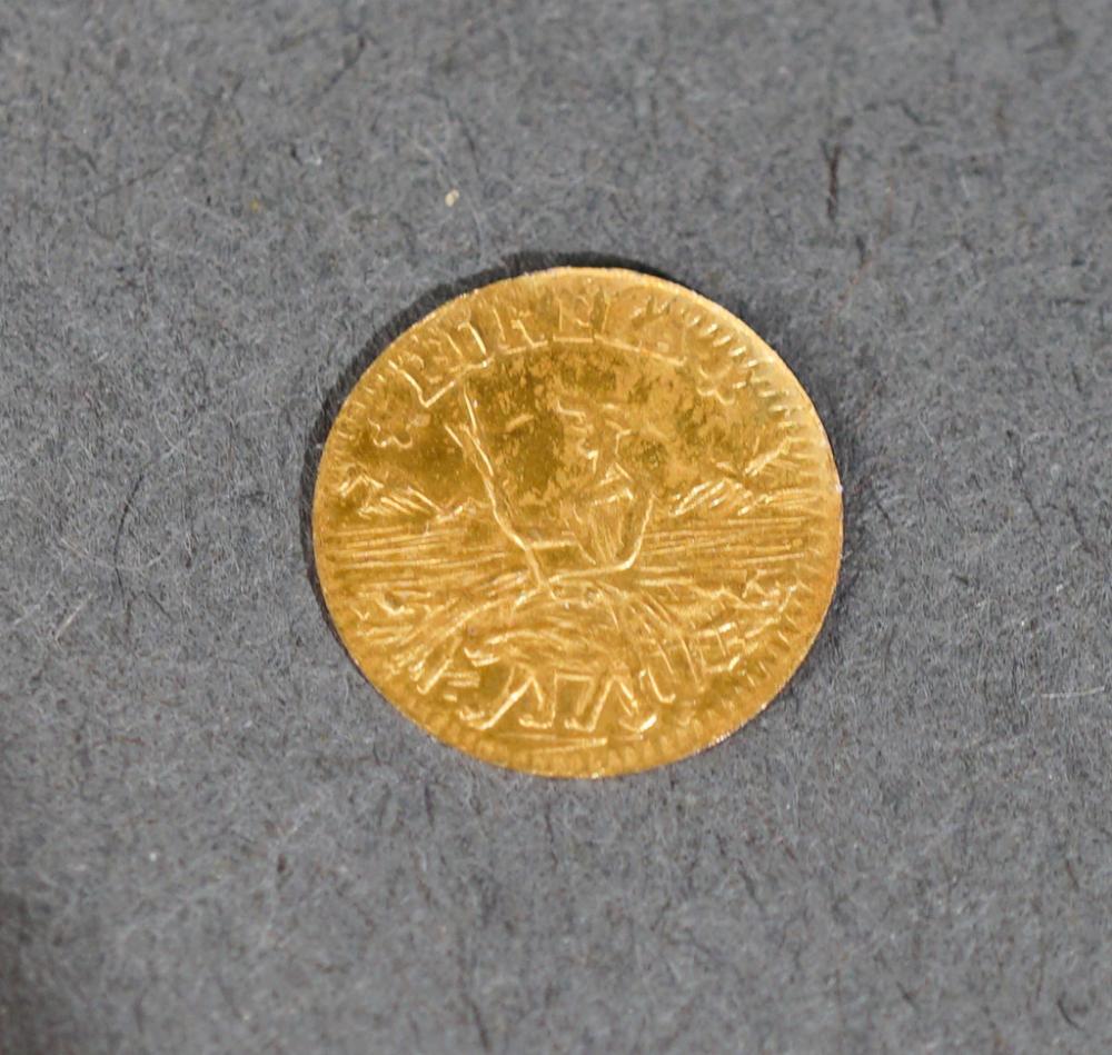 1853 GOLD CALIFORNIA EUREKA QUARTER 2e7138