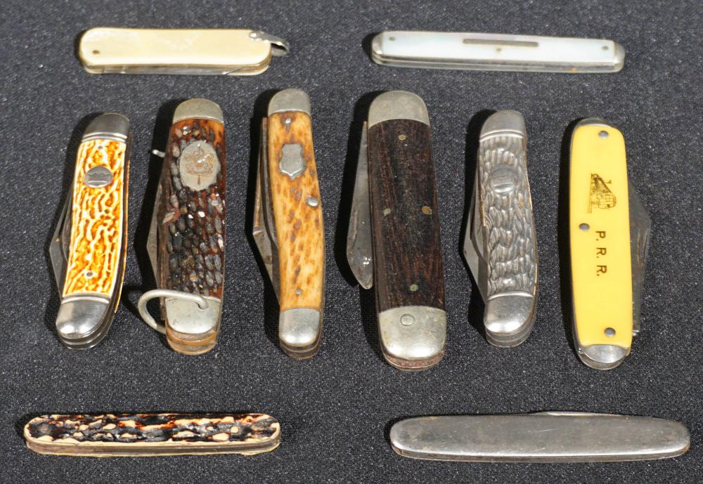 COLLECTION OF POCKET KNIVESCollection