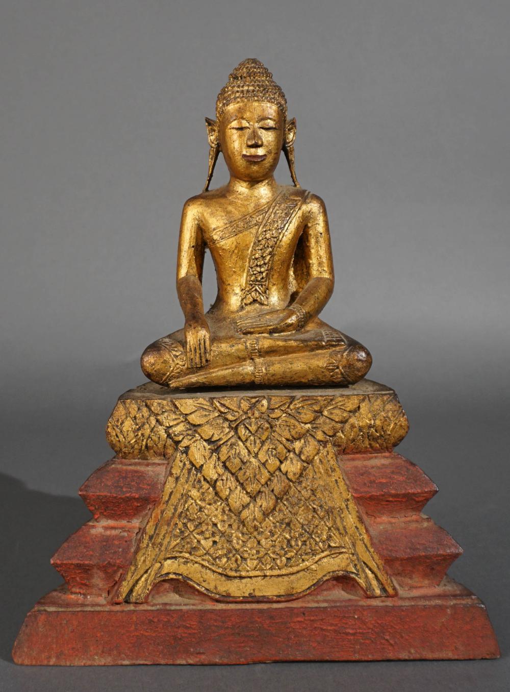 SOUTHEAST ASIAN CARVED WOOD AND