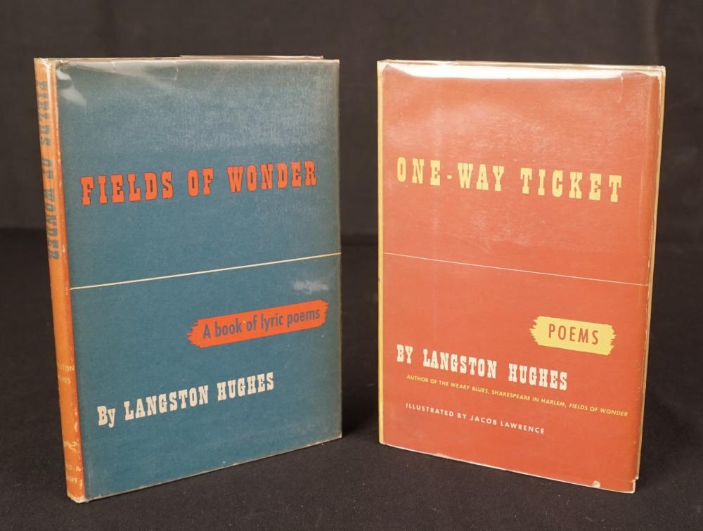 TWO LANGSTON HUGHES FIRST EDITION 2e71a4