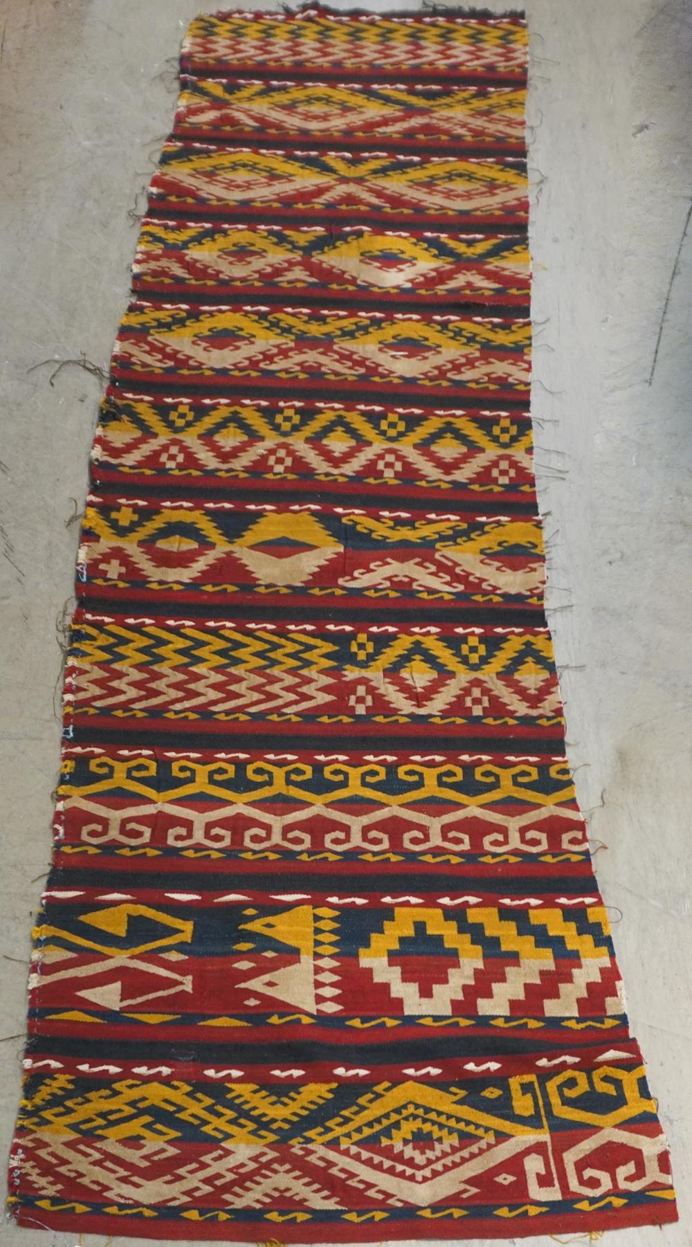 AFGHAN RUNNER, 11 FT 9 IN X 3 FT