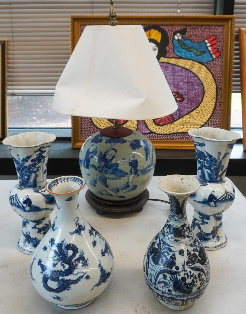 GROUP OF CHINESE BLUE AND WHITE 2e7226