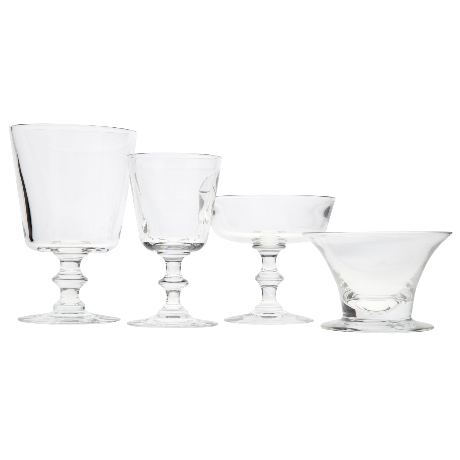 LARGE STEUBEN CRYSTAL STEMWARE 2e9a5a