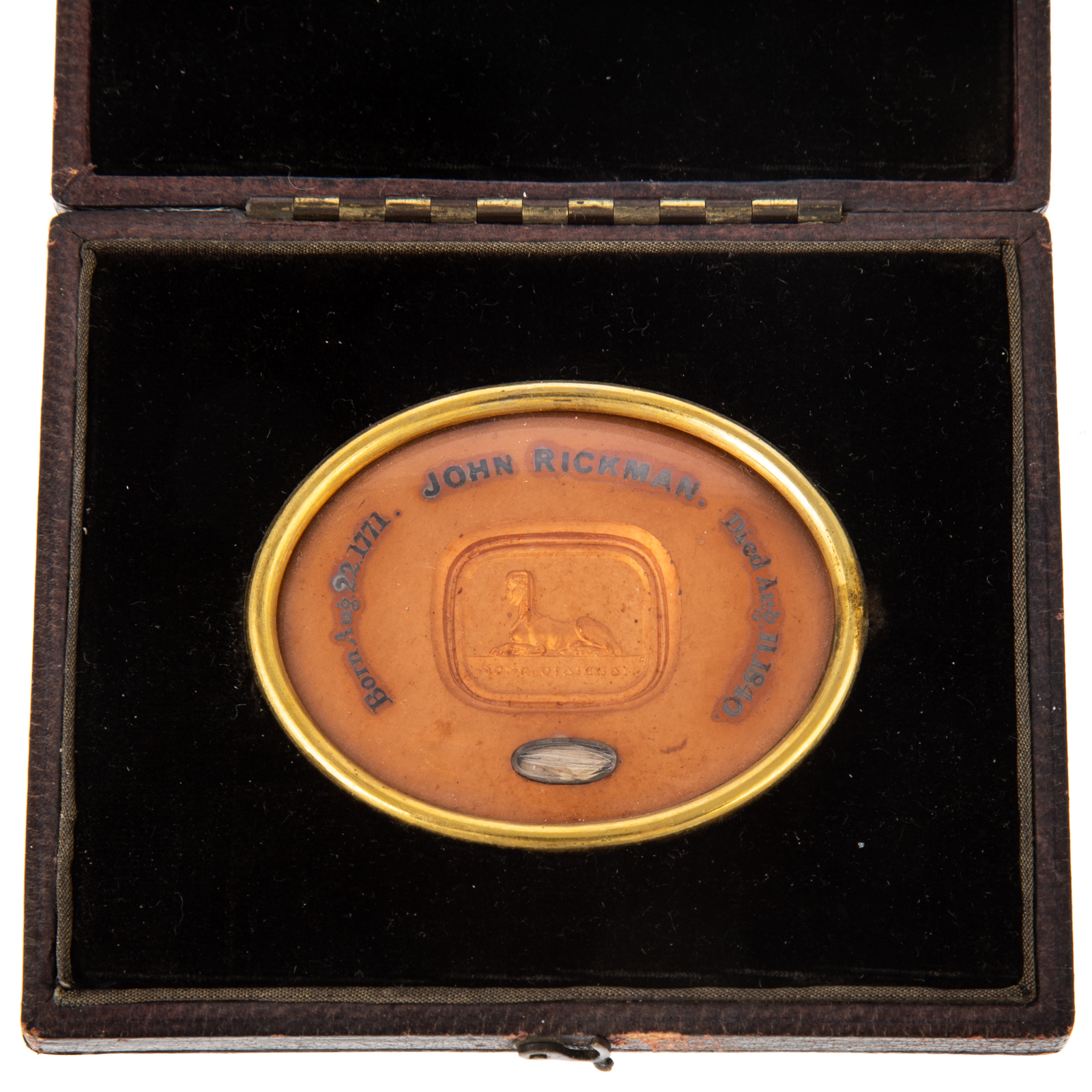 JOHN RICKMAN CASED MEMORIAL SEAL 2e9a6d