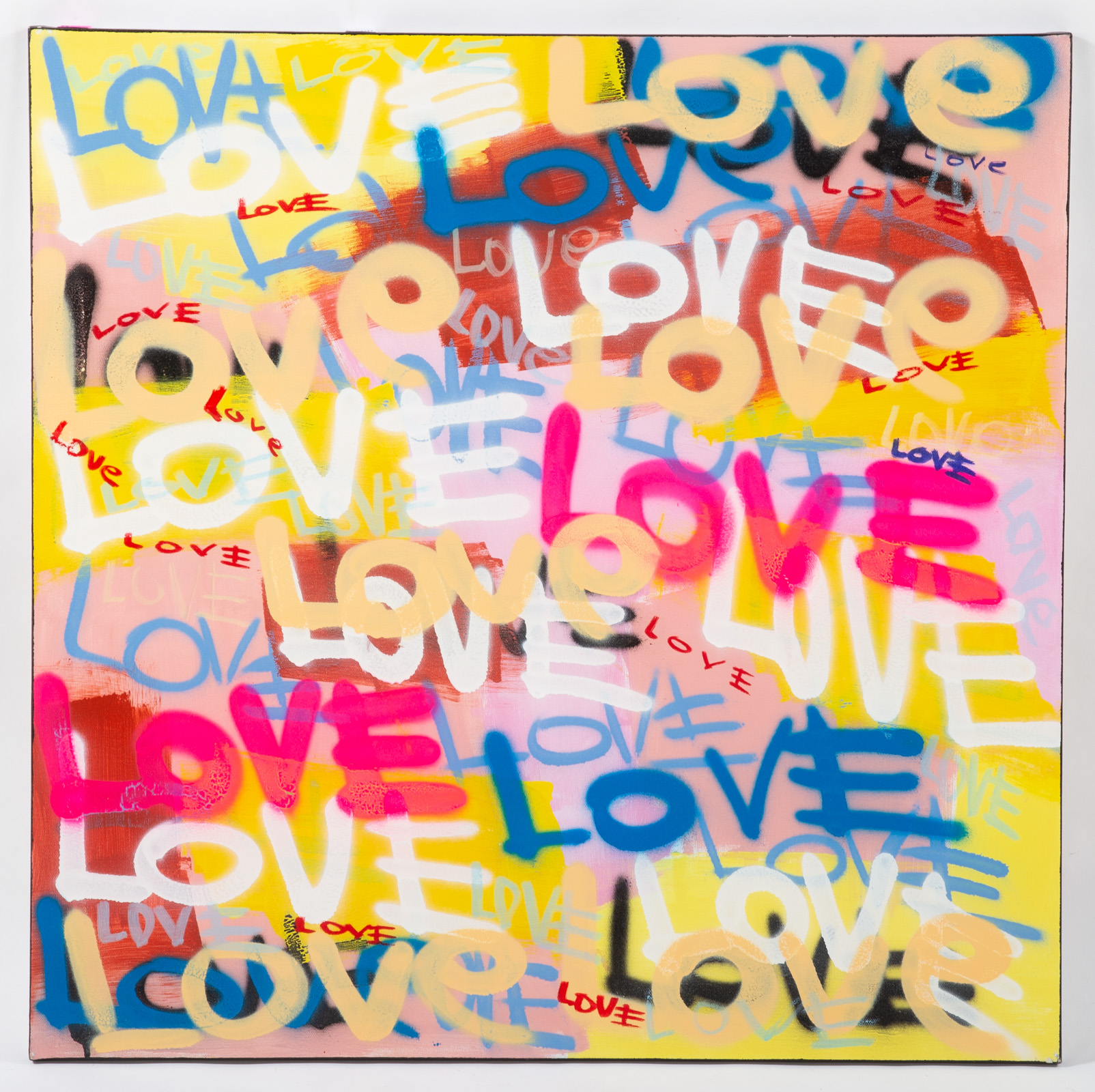 R.C. RYAN. GRAFFITI LOVE, MIXED MEDIA