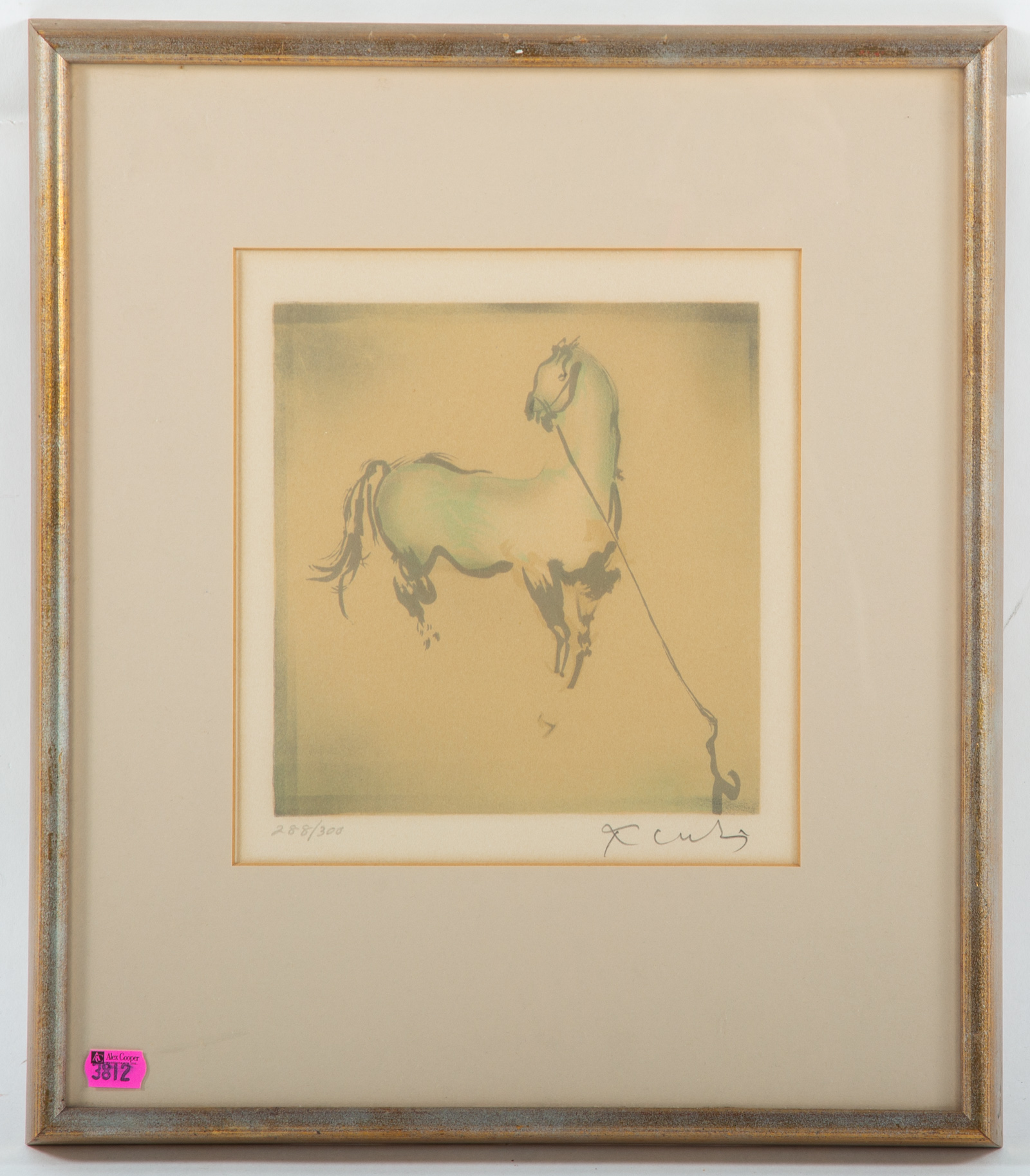 KAIKO MOTI HORSE LITHOGRAPH Lithograph  2e9bb2