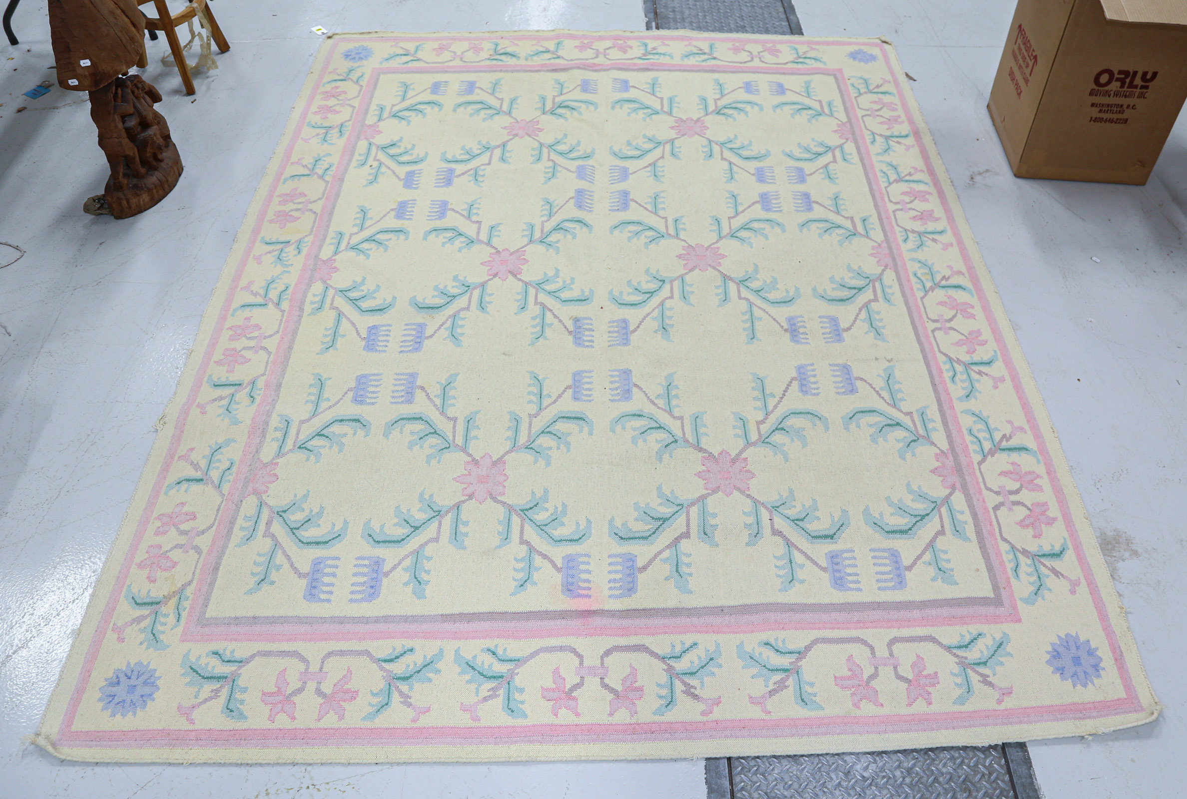 DHURRIE RUG INDIA 7 7 X 9 8 Modern  2e9bfa