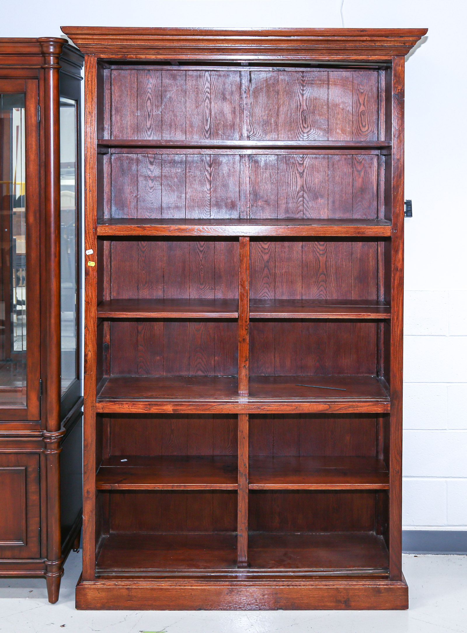 BOOKCASE Approximately 86 in. H.,
