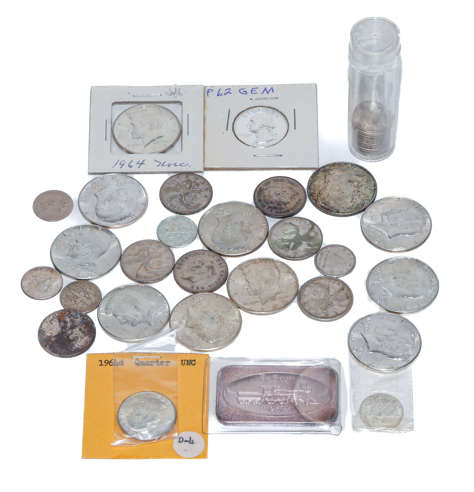 COLLECTION OF US & CANADIAN SILVER