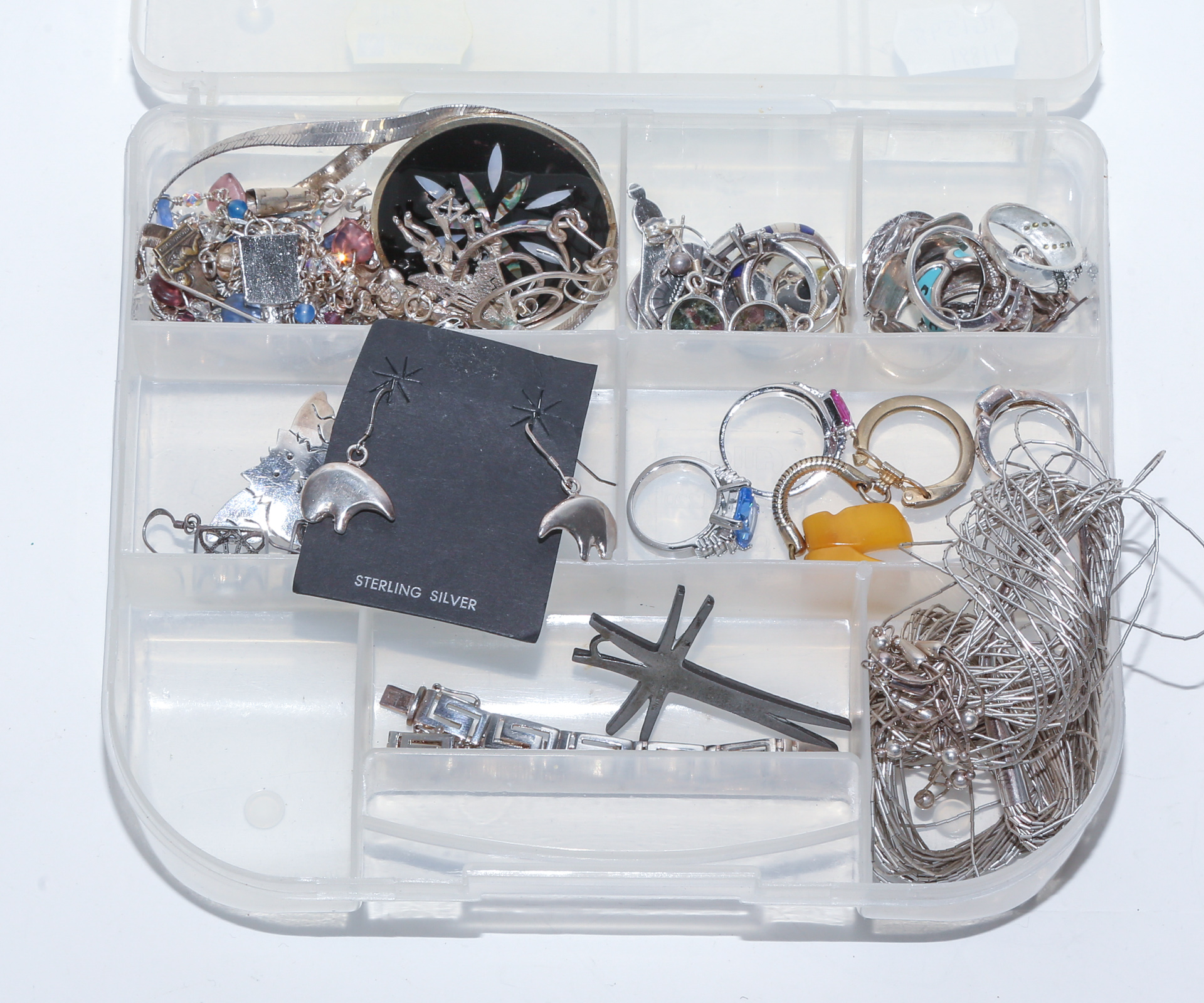 A COLLECTION OF PRIMARILY STERLING SILVER