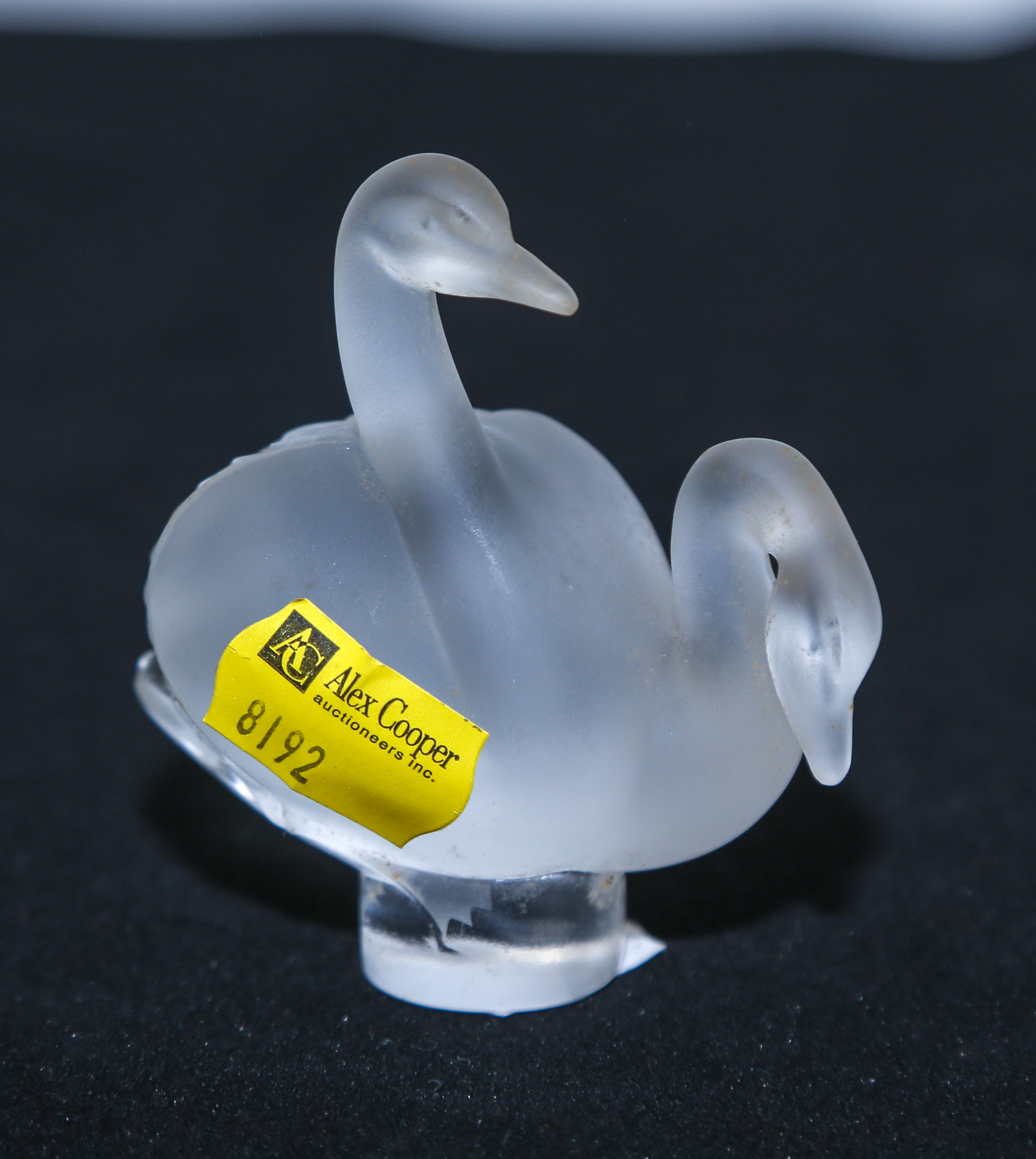 LALIQUE SWAN FIGURAL GROUP 3 1 4 2e9c92