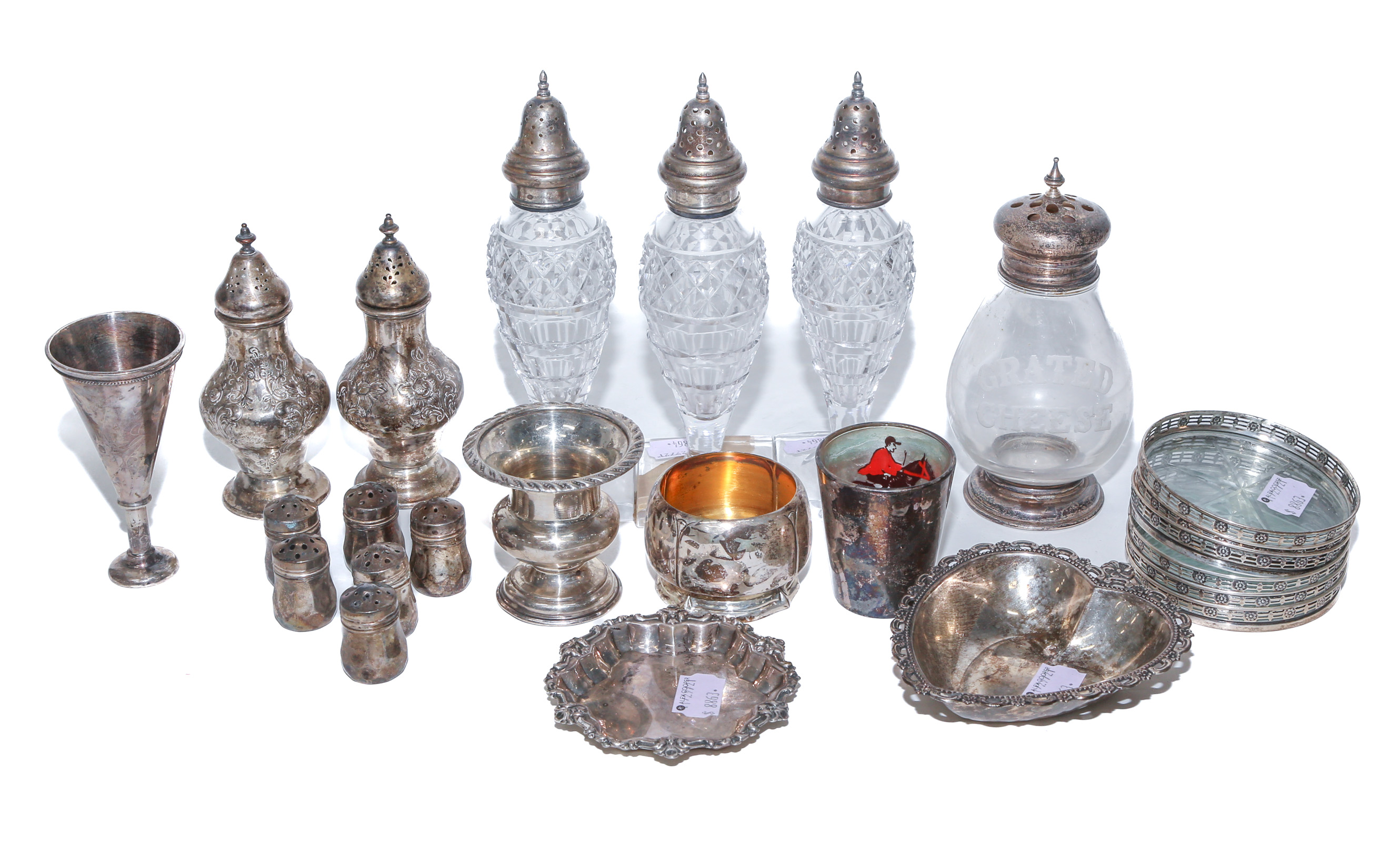 ASSORTED STERLING TABLE ITEMS Including 2e9ca9