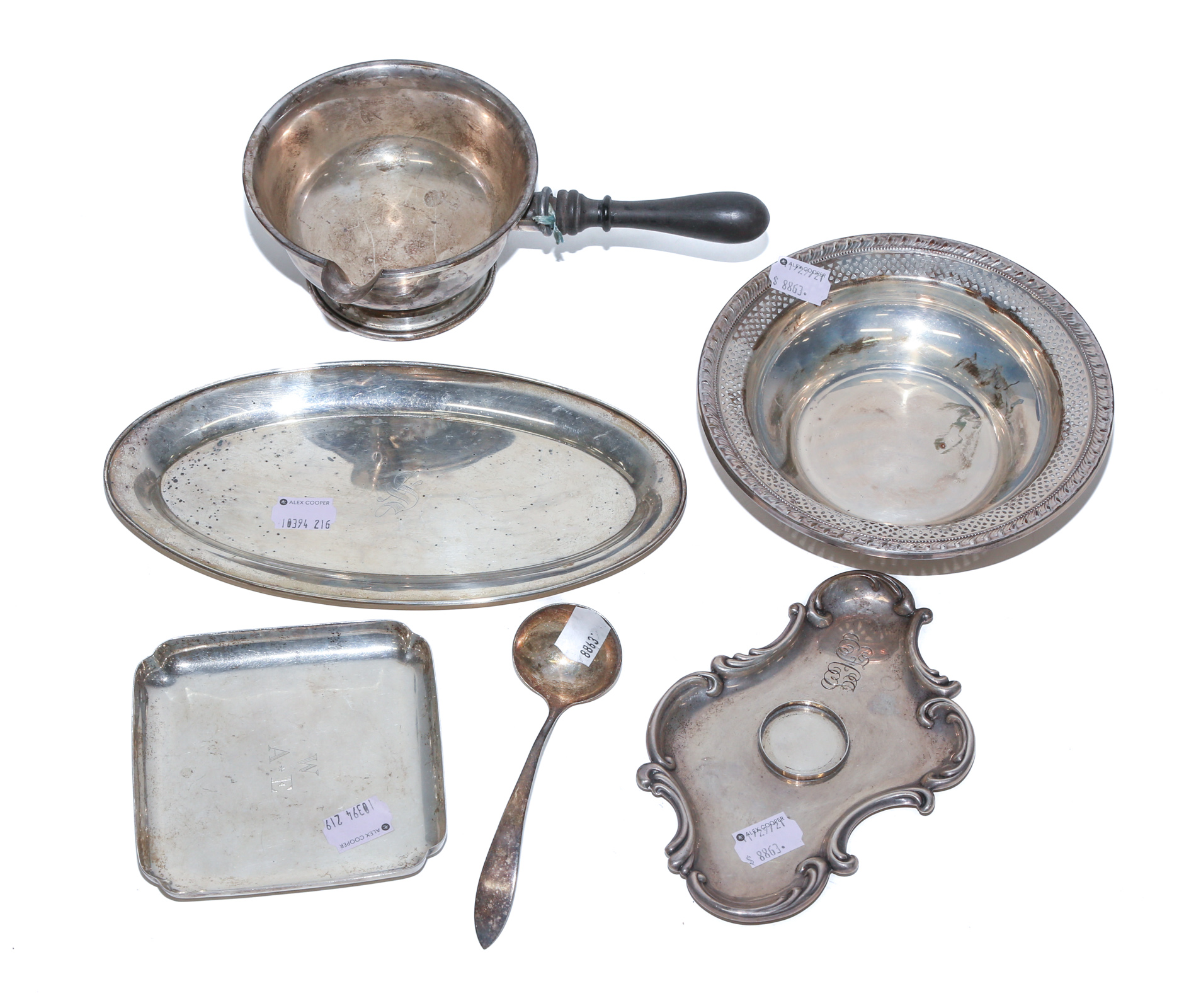 ASSORTED STERLING HOLLOWWARE Including