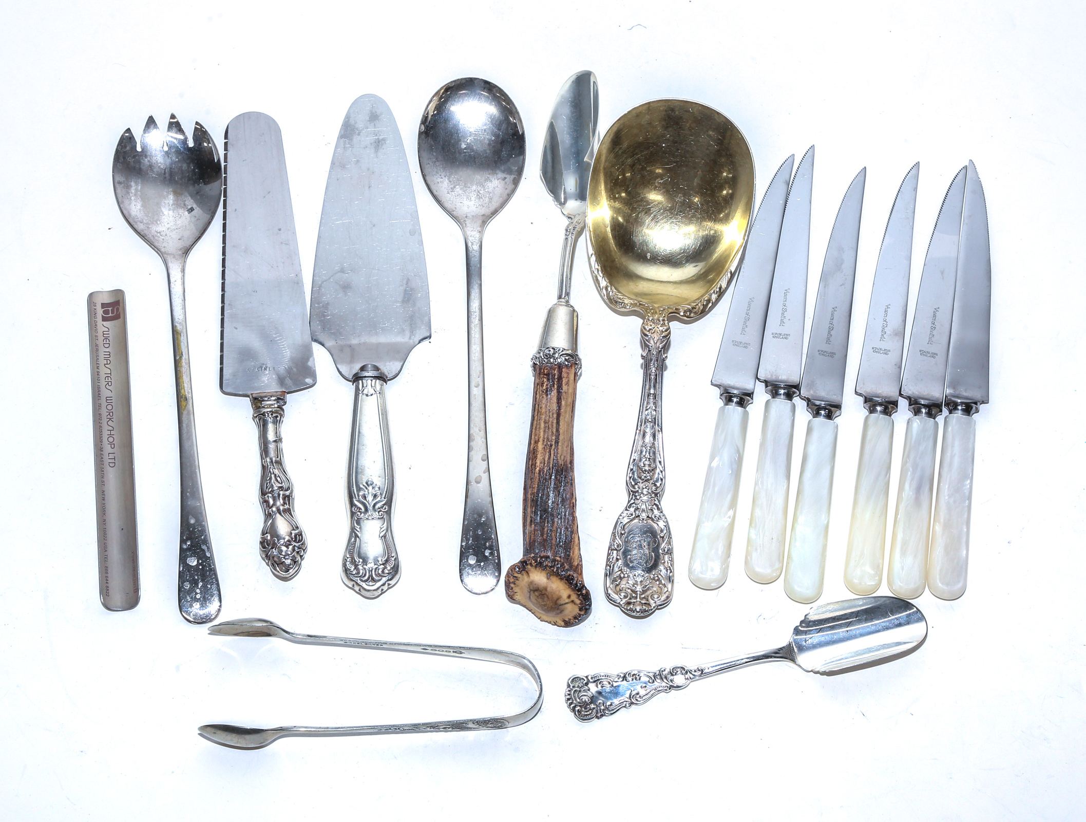 ASSORTED STERLING & OTHER FLATWARE