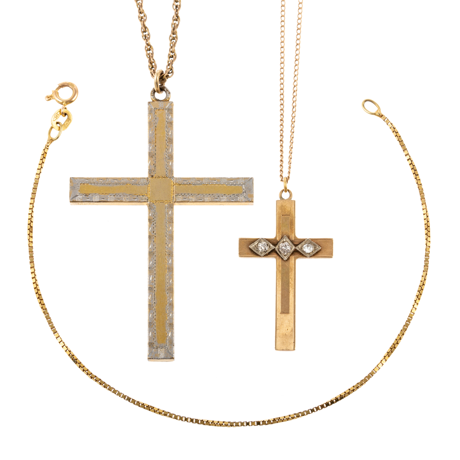 A COLLECTION OF VINTAGE CROSSES