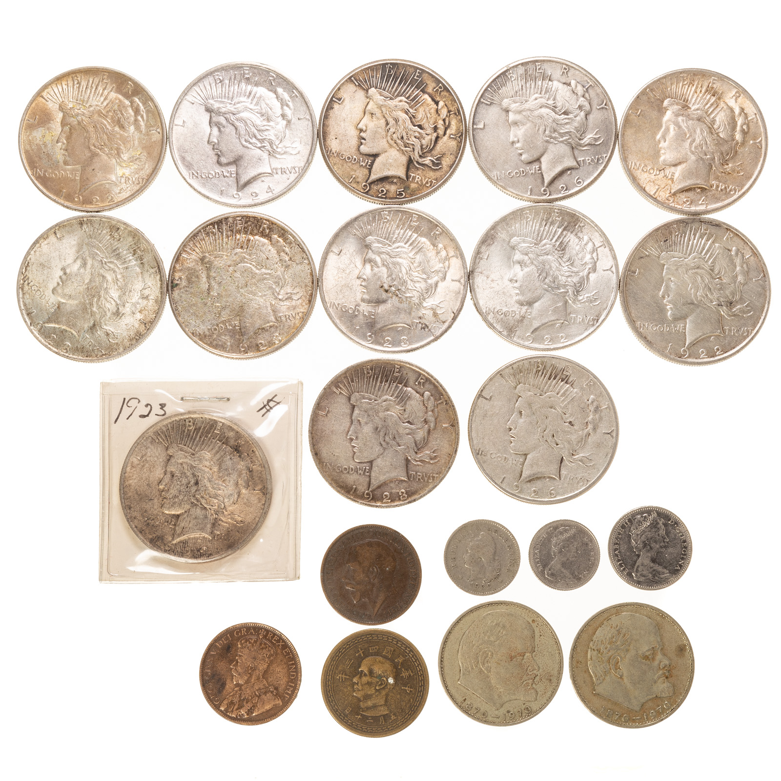FAMILY COIN COLLECTION, INCLUDES