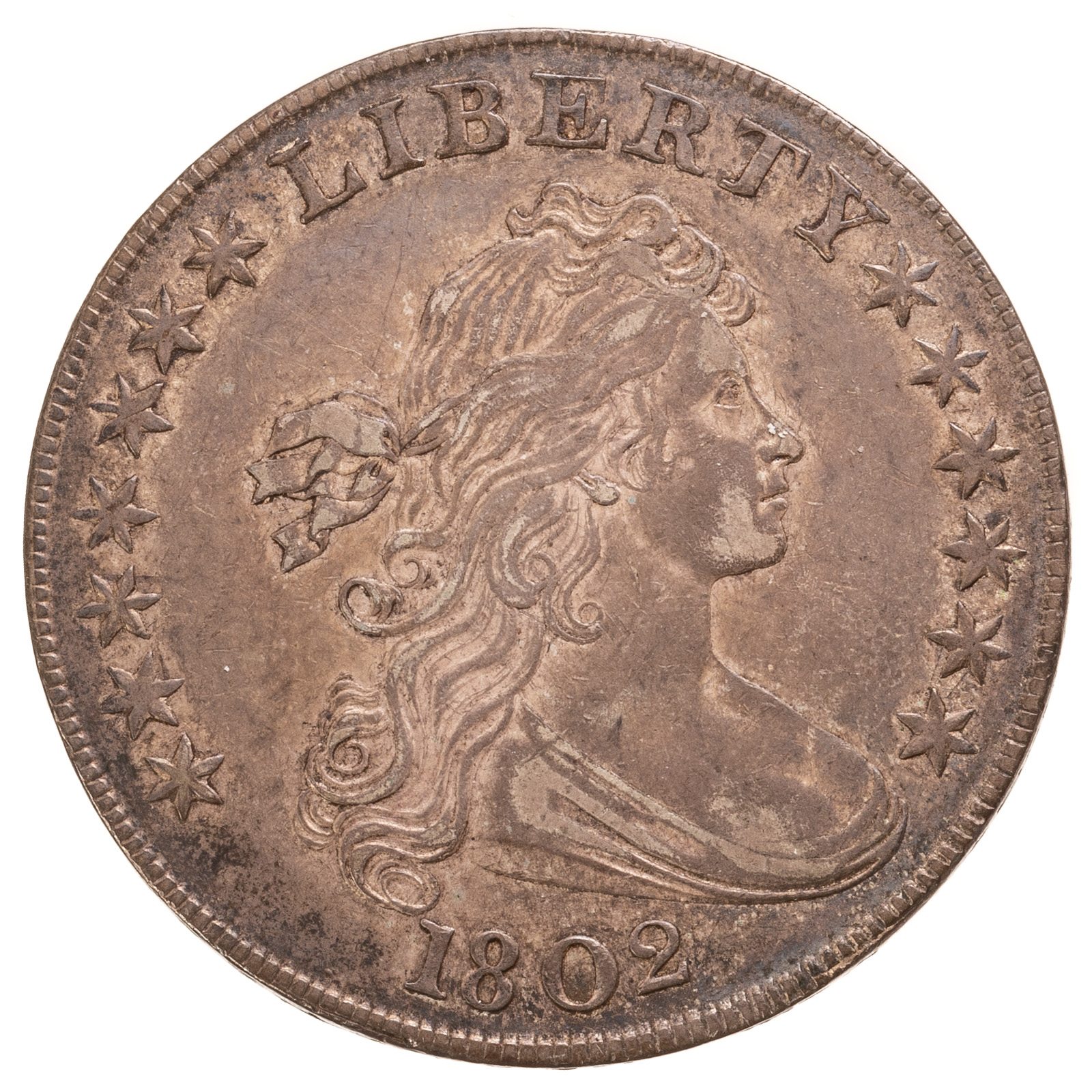 1802 BUST DOLLAR XF OR BETTER Very