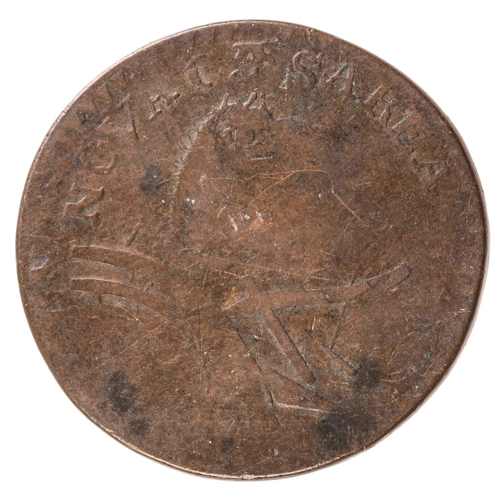 1787 MARIS 6D W5050 F VF DOUBLE 2ea034