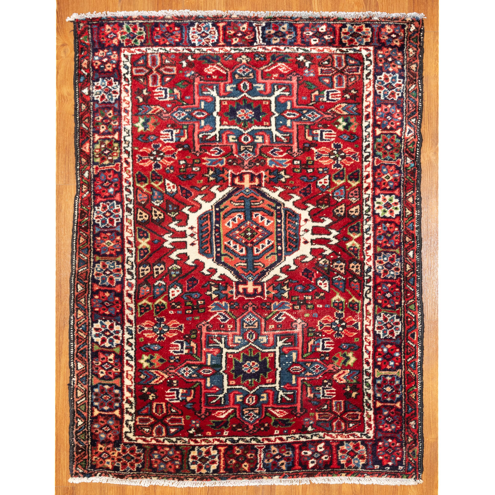 KARAJA RUG, PERSIA, 3.7 X 4.9 Third