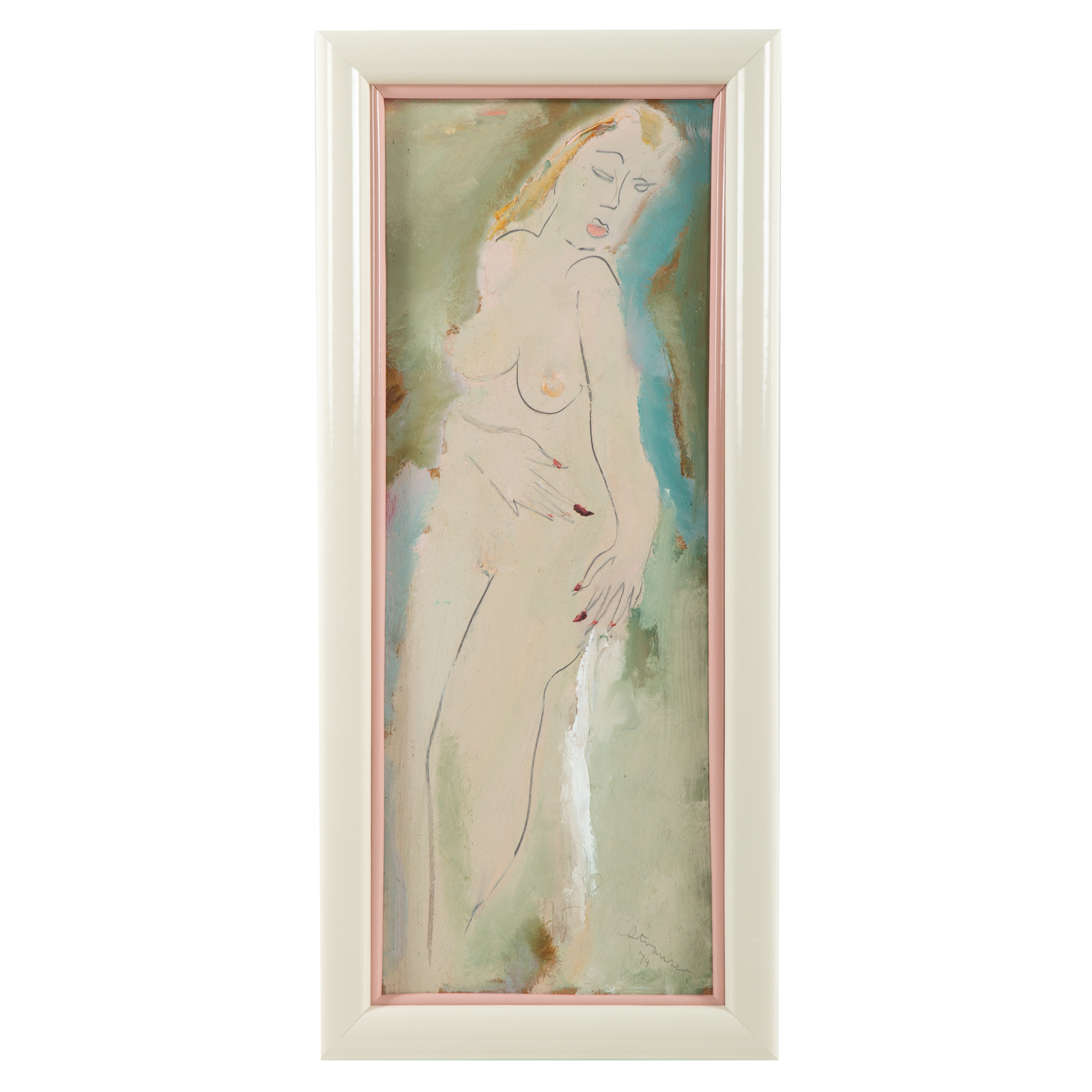 STERLING BOYD STRAUSER. FEMALE NUDE,