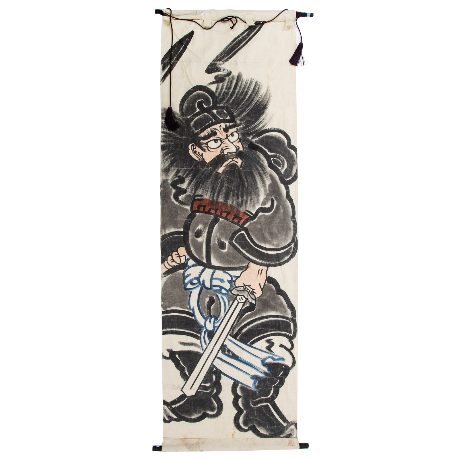 JAPANESE BATTLE BANNER OF SHOKI 2ea175