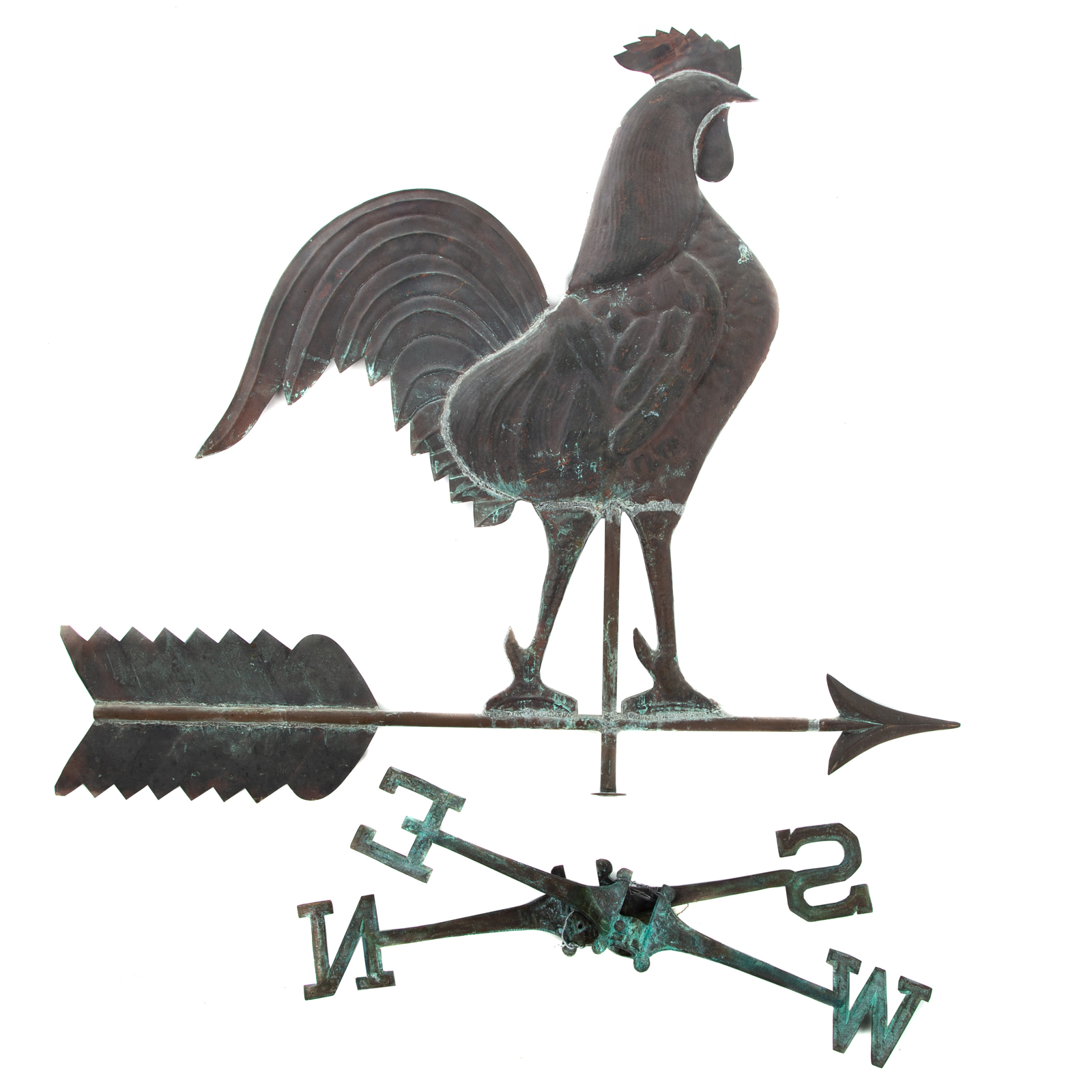 SHEET COPPER ROOSTER WEATHERVANE 2ea16f