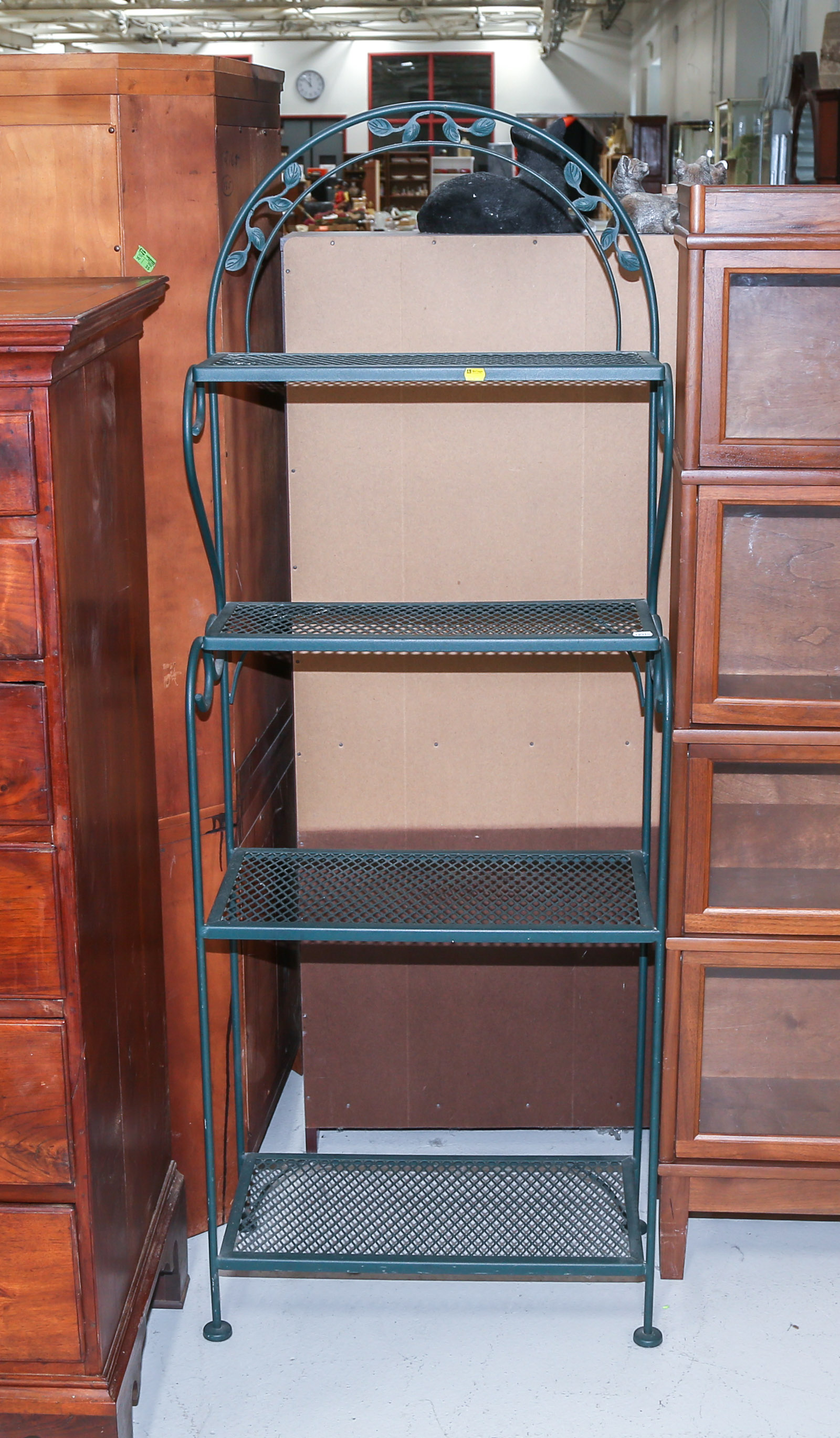 IRON BAKER'S RACK STYLE ETAGERE