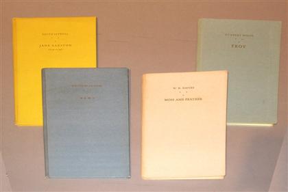 4 vols Curwen Press The Ariel 4a9d5