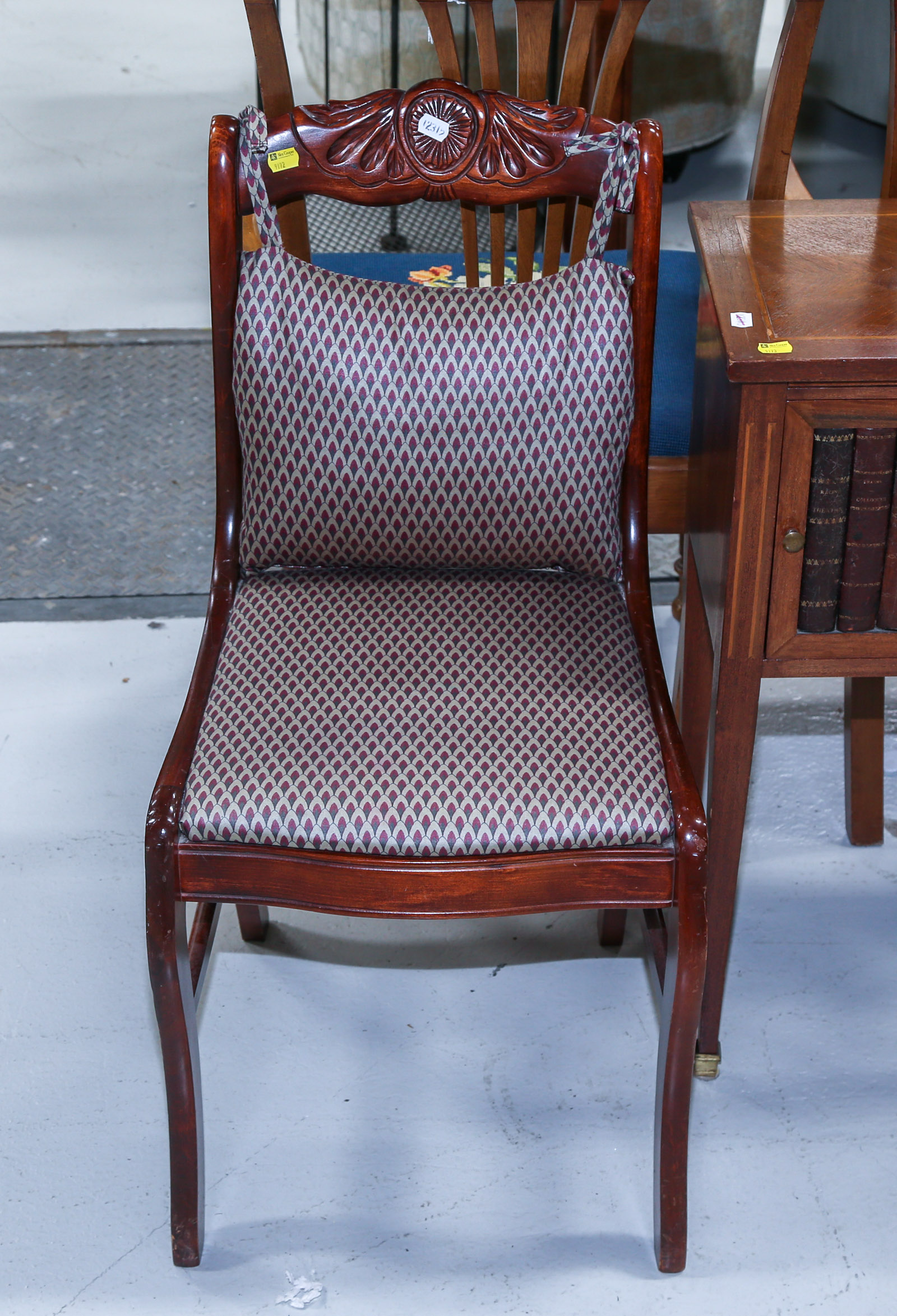 VICTORIAN STYLE BIRCH SIDE CHAIR 2ea26e