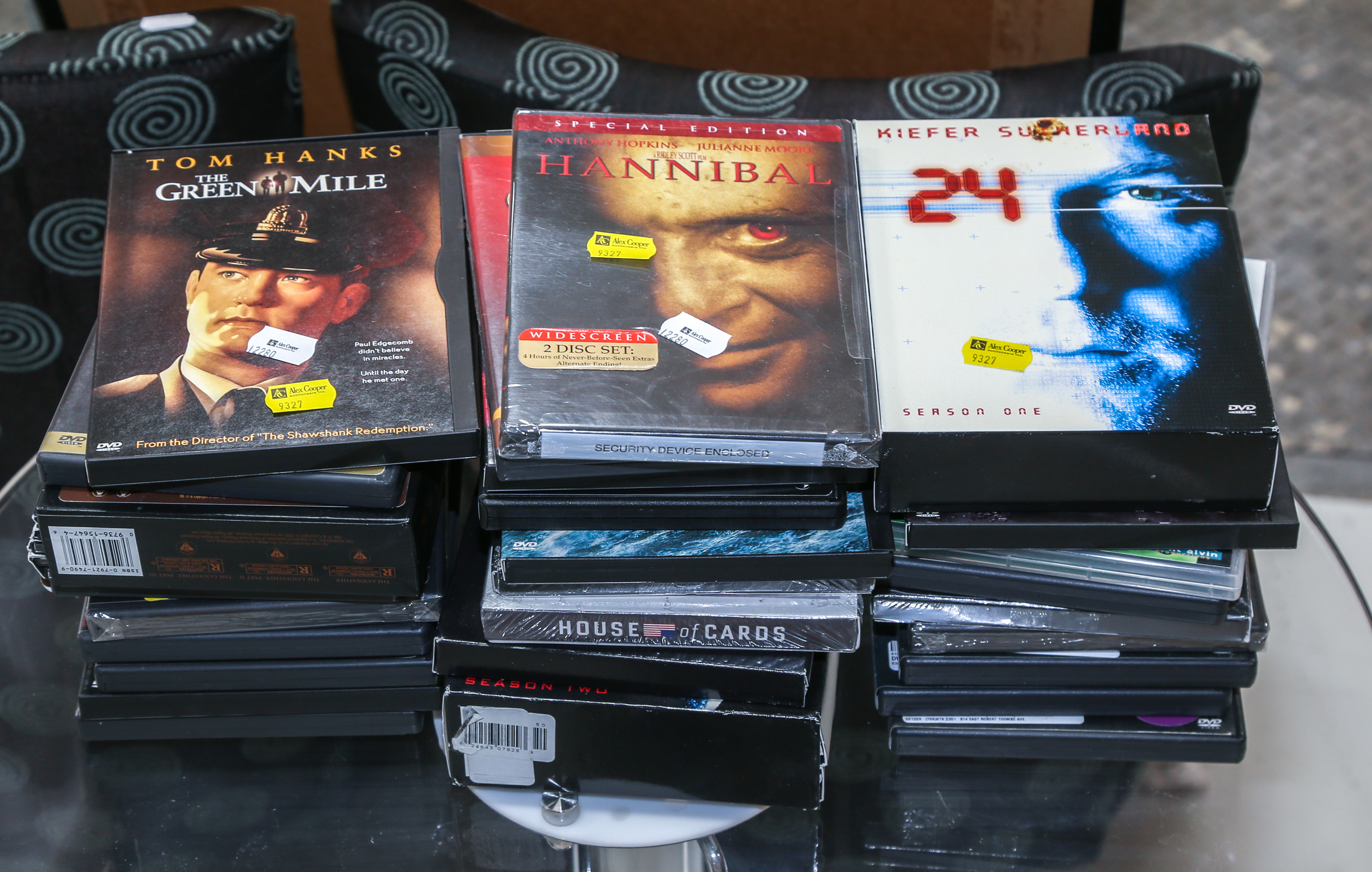 SELECTION OF DVDS Including television 2ea2f7