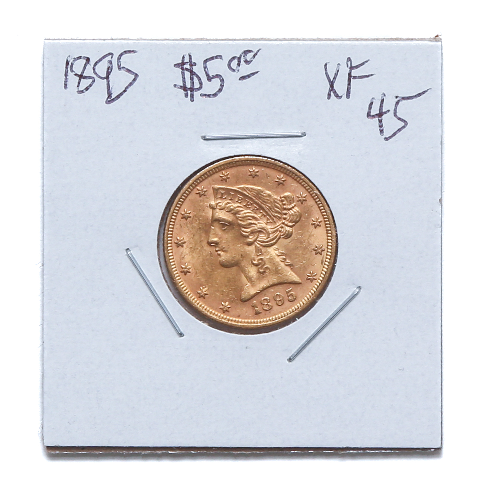 1895 $5 LIBERTY GOLD HALF EAGLE