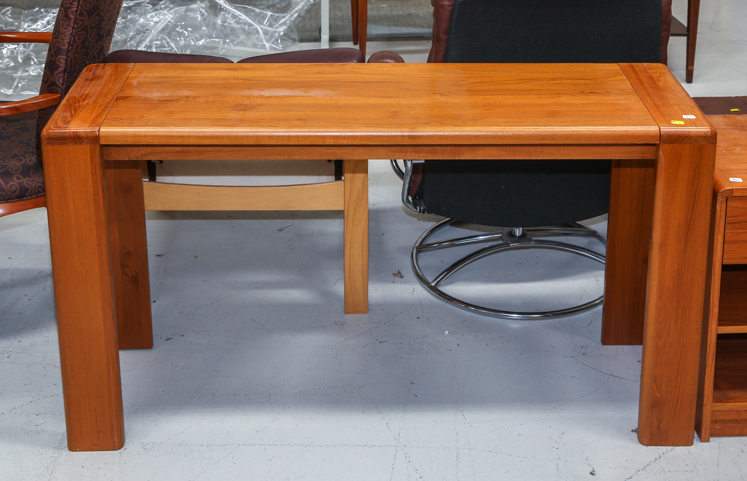 SCANDINAVIAN STYLE TEAK HALL TABLE