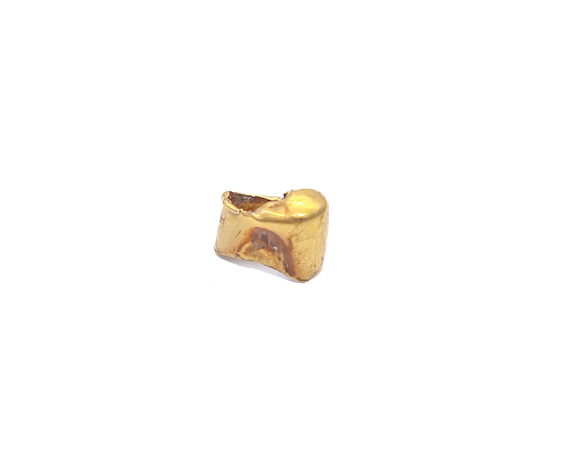 18K GOLD TOOTH FILLING CAP 12 6 2ea382