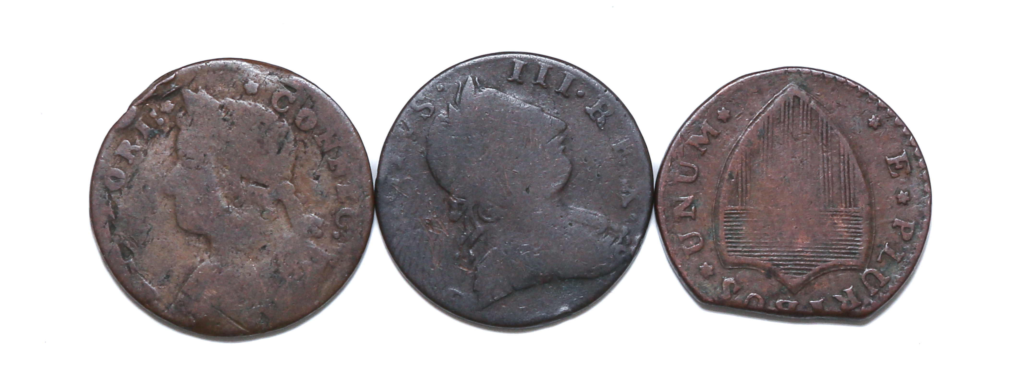 THREE INTERESTING 18TH CENTURY 2ea380