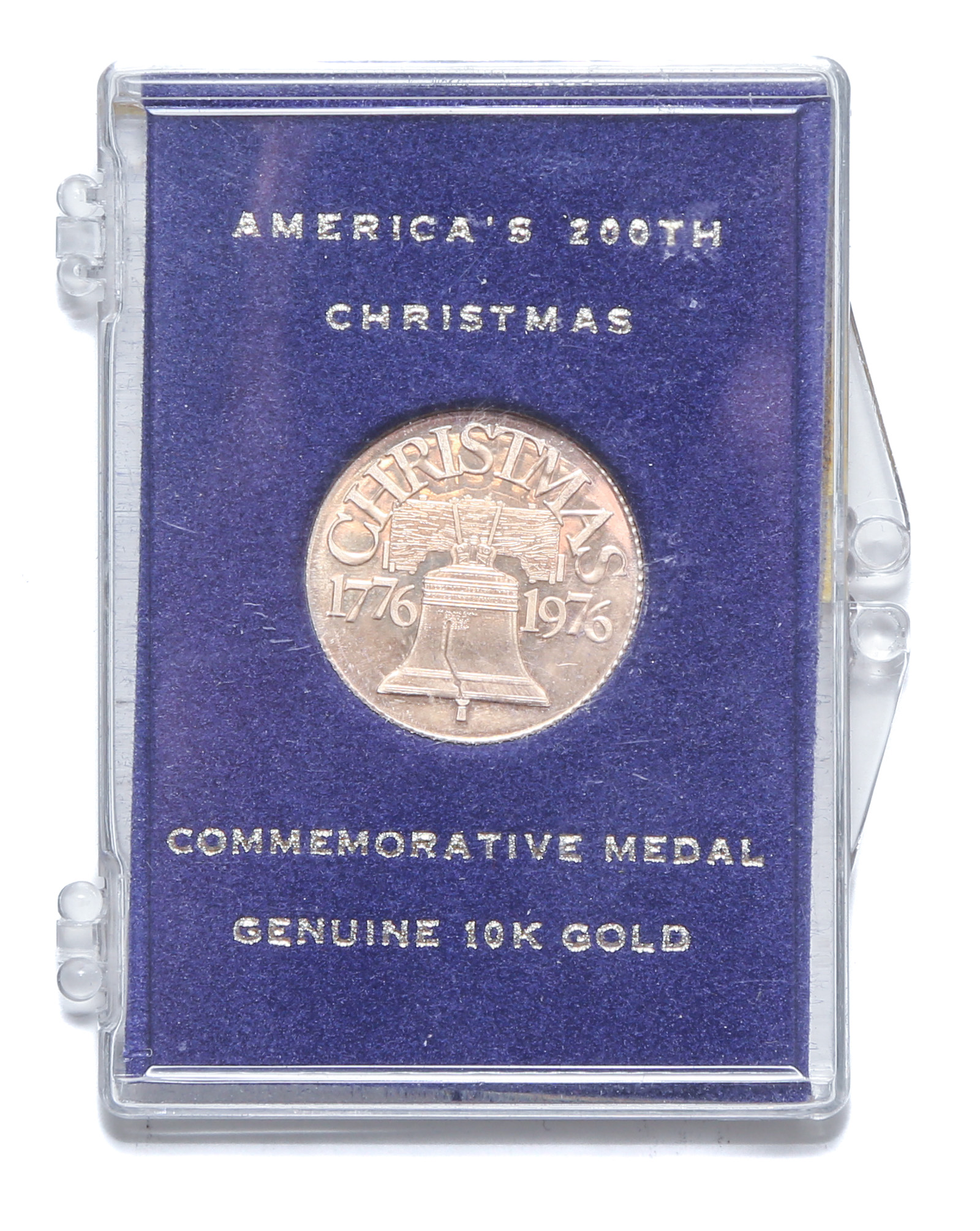 1976 10K GOLD 200TH CHRISTMAS ANNIVERSARY 2ea38d