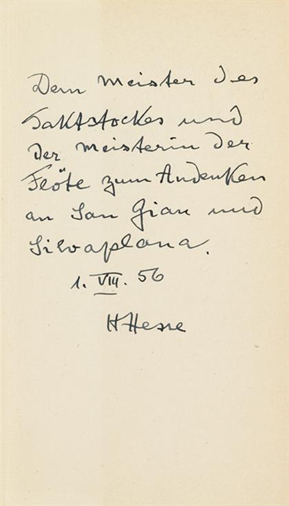 2 vols Hesse Hermann Das Glasperlenspiel  4a9f5