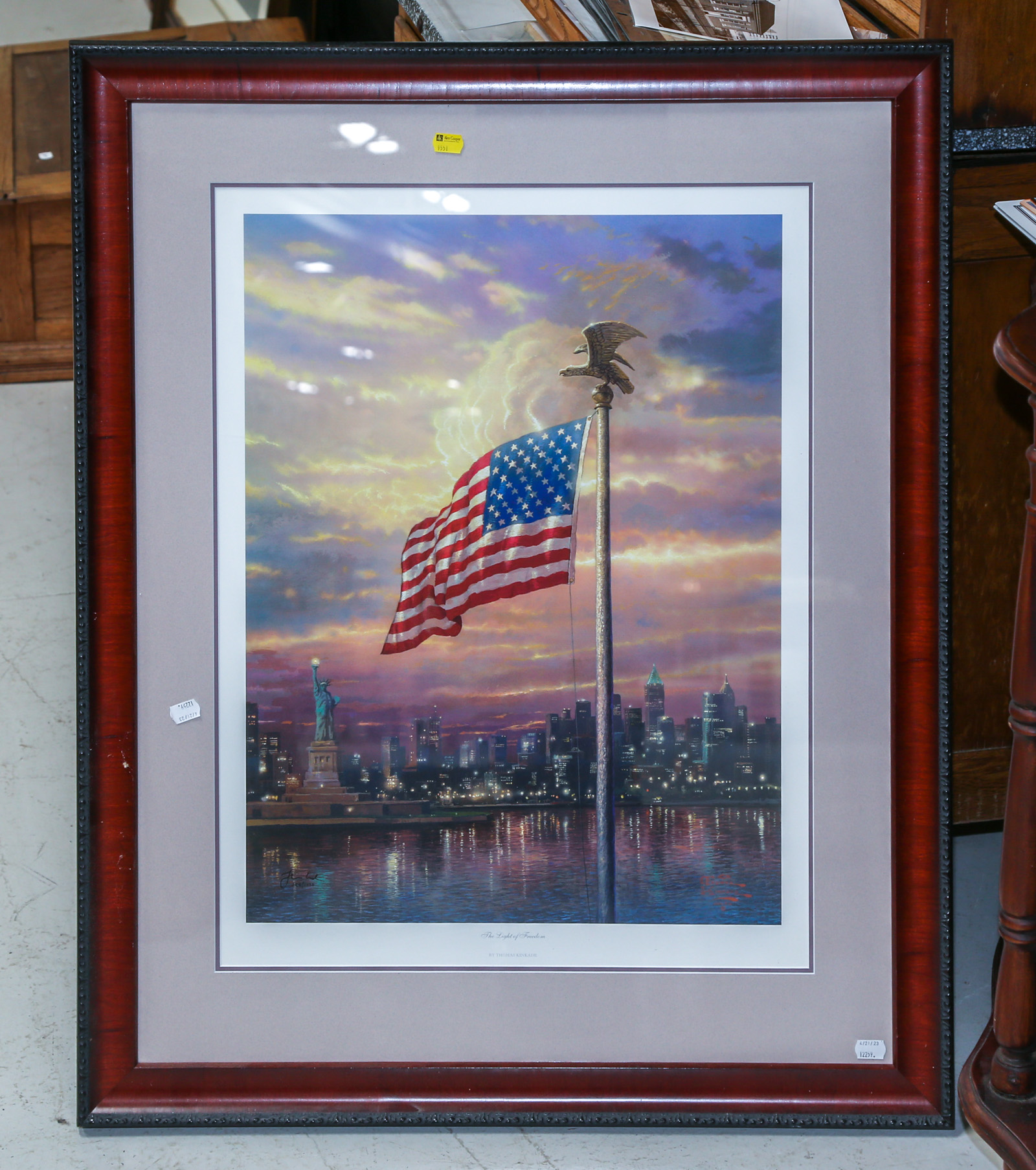 THOMAS KINKADE THE LIGHT OF FREEDOM  2ea3c3