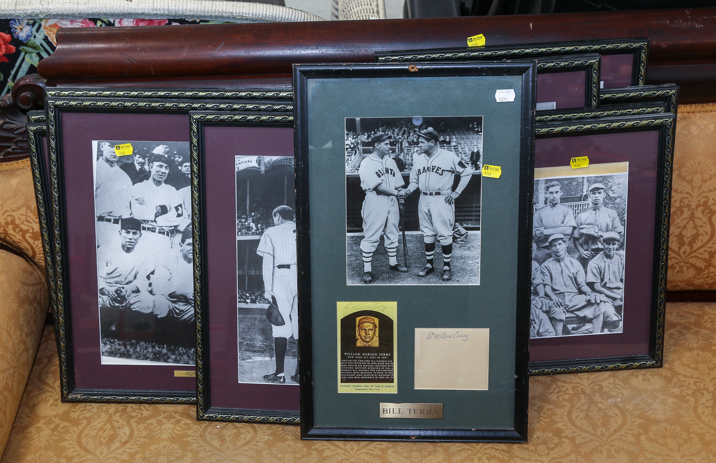 11 REPRODUCTION BABE RUTH PHOTOS One