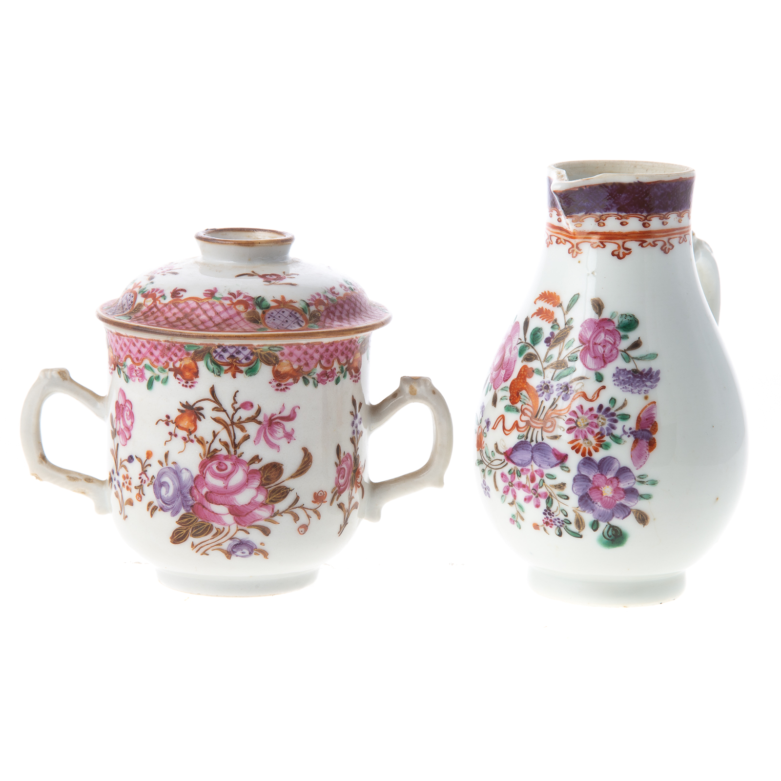 CHINESE EXPORT FAMILLE ROSE CREAMER