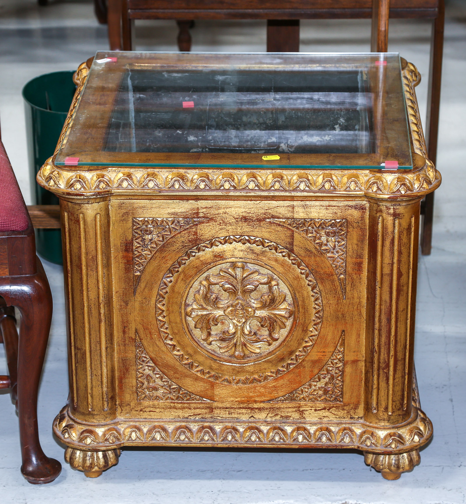 NEOCLASSICAL STYLE GILT WOOD JARDINIERE 2ea49d