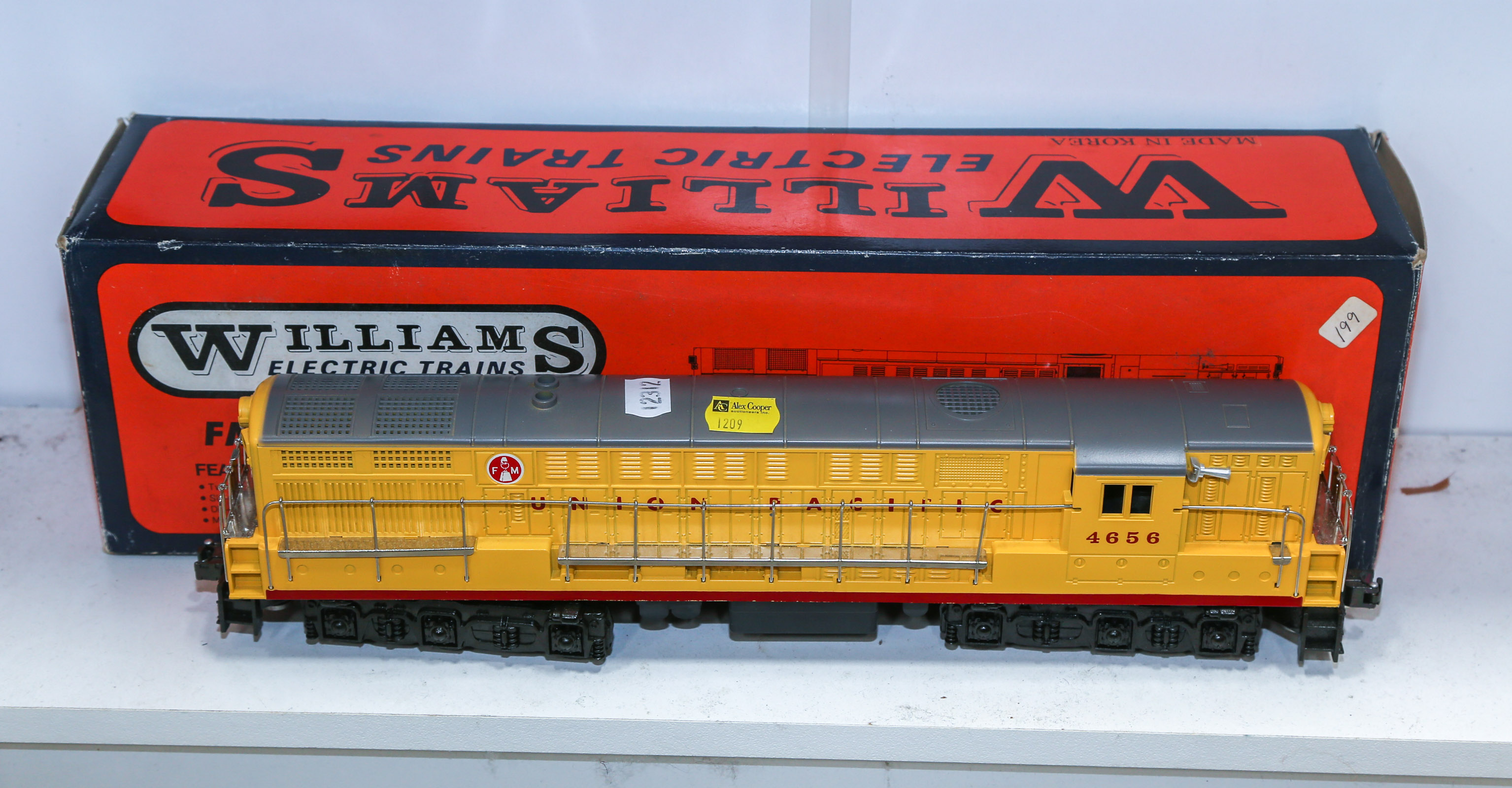 WILLIAMS 4656 DIESEL LOCOMOTIVE 2ea51a